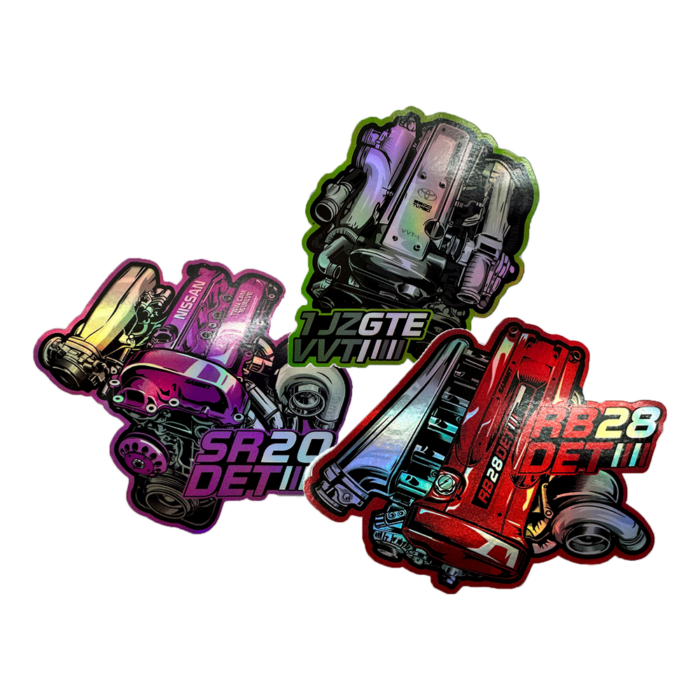 Holo Engine Sticker 3 Bundle