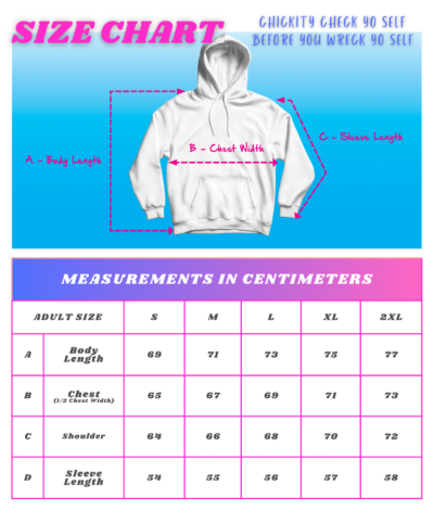 Premium Hoodie Sizing