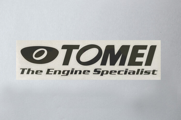 Tomei "Engine Specialist" Sticker (Matte Black)