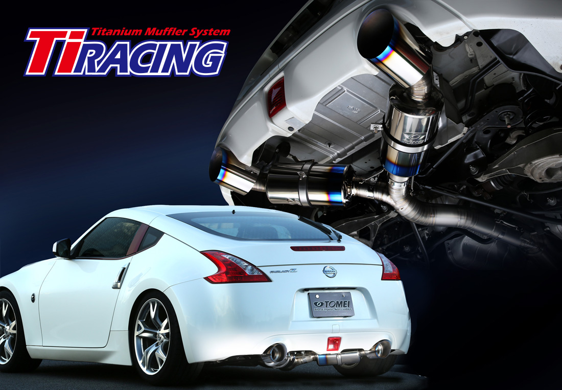 Tomei Ti Racing Titanium Muffler for Z34/370Z