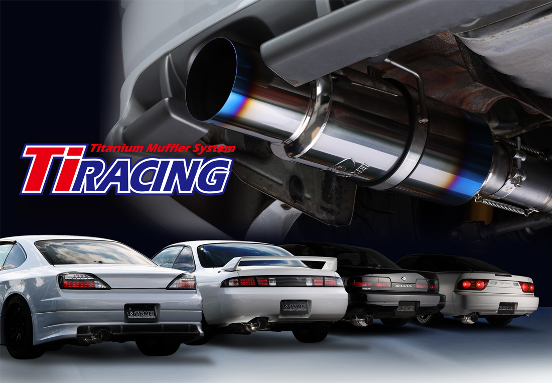 Tomei Ti Racing Titanium Muffler for (R)PS13/S14/S15